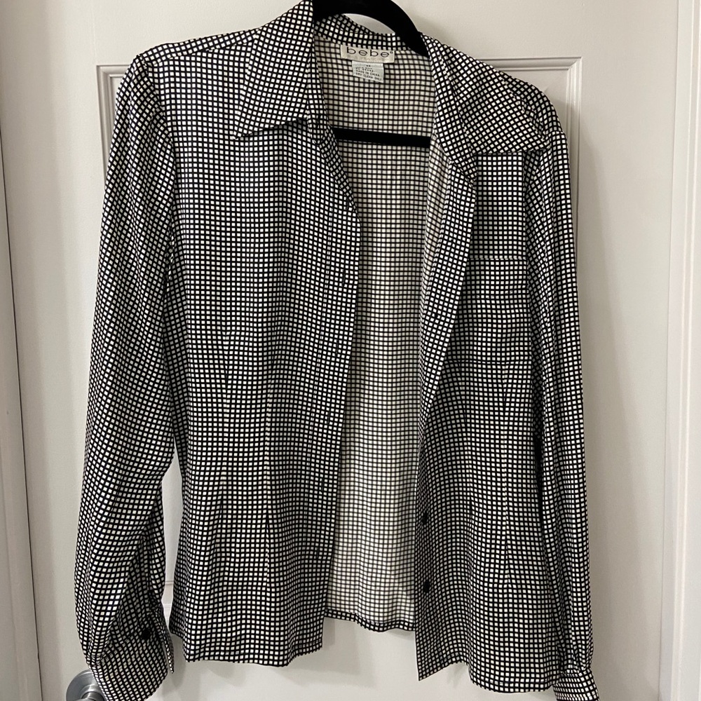 Bebe Silk Blouse